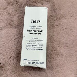 Hers Minoxidil Topical Solution usp 2% Hair Regrowth Treatment - for women